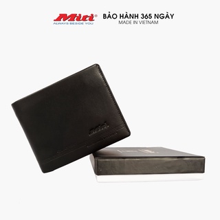 Ví da nam đẹp nhỏ gọn giá rẻ nhiều ngăn tiện dụng MITI HS120