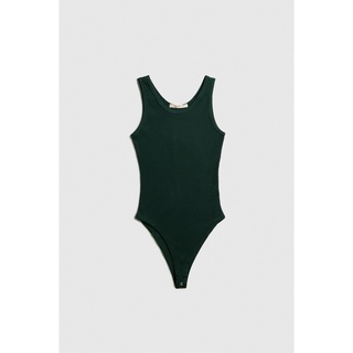 Bodysuit Maybi ôm thun gân