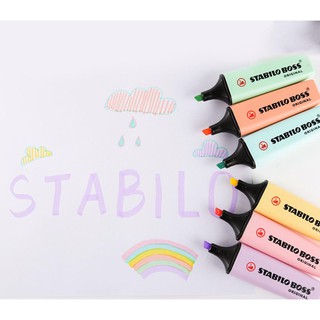Bút highlight dạ quang STABILO BOSS PASTEL 70