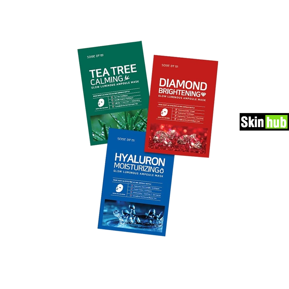 Mặt na dưỡng da some by mi glow luminous ampoule mask 25gr skin hub | BigBuy360 - bigbuy360.vn