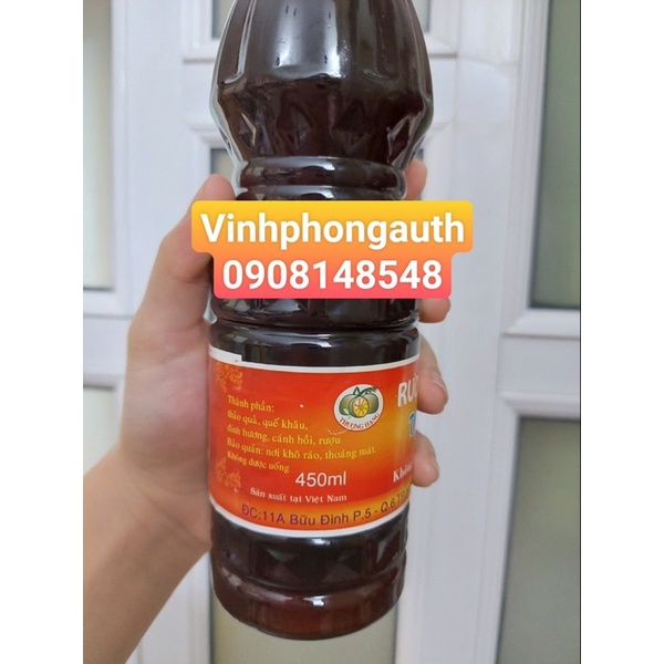 Gia vị rượu Mai Quế Lộ Thuận Thành chai 450ml