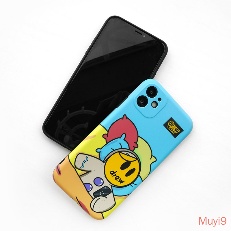 Ốp điện thoại mềm in hình người bánh gừng hoạt hình cho Iphone 12 Pro MAX 12 11 PROMAX X XS MAX XR 8/SE2 7 plus | BigBuy360 - bigbuy360.vn