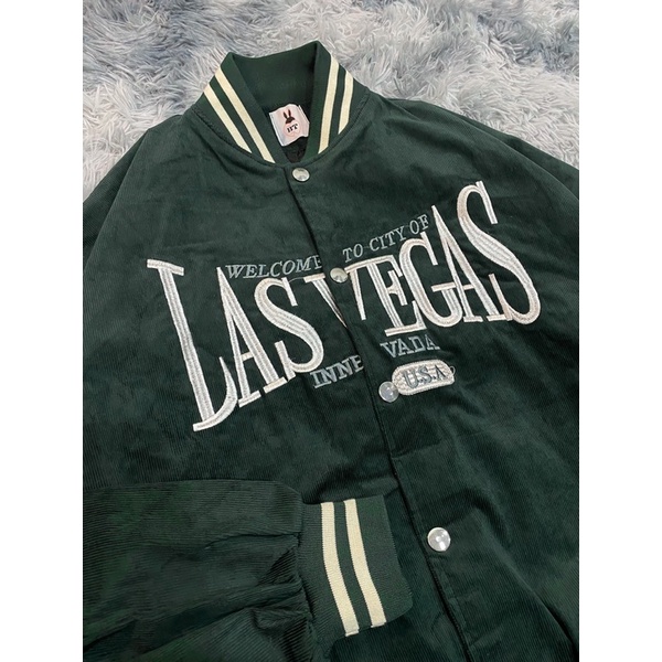 Áo khoác Bomber bóng chày Lasvegas