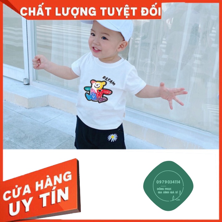 Áo gia đình Mẫu gấu dream hot trend GD0020TĐ Bin Action