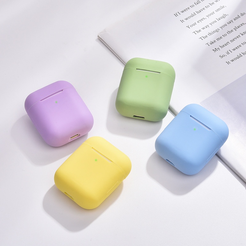 Vỏ Bảo Vệ Hộp Sạc Tai nghe không dây Airpods 1/2/Pro 3 Bằng Silicon Mềm