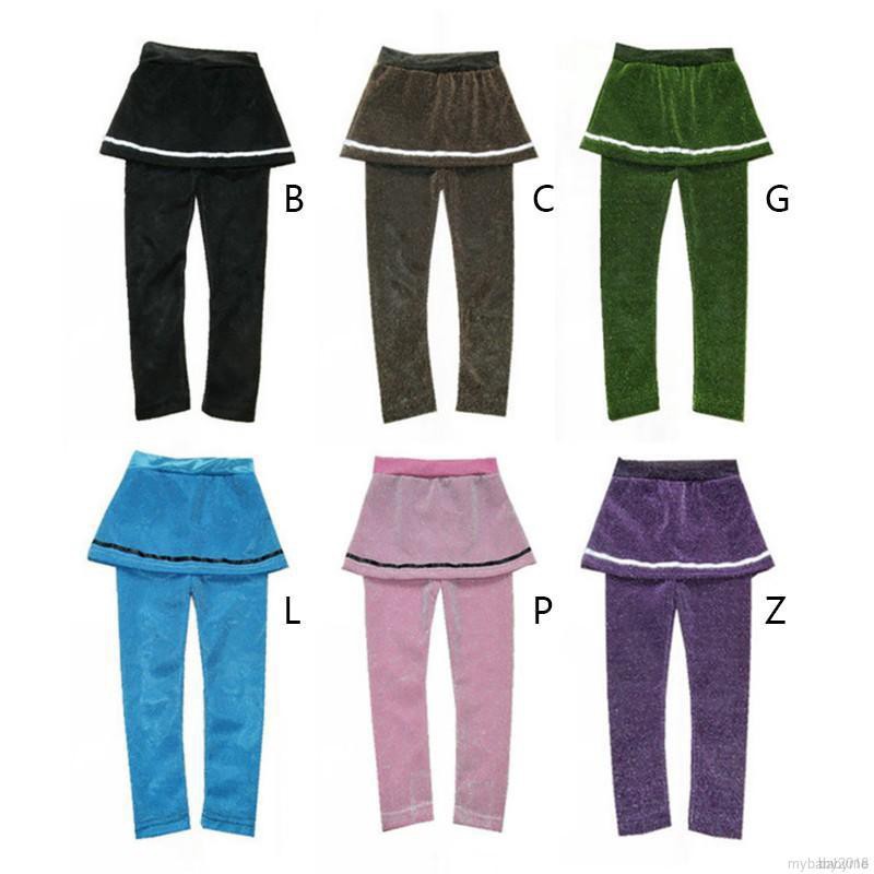 Quần Legging Sọc Ngang Cho Bé Gái