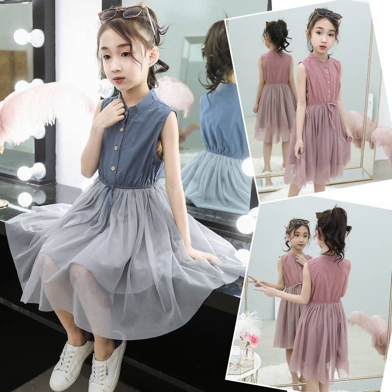 Đầm Công Chúa Chất Liệu Chiffon Thời Trang Mùa Hè Cho Bé Gái 5 7 8 9 6 4 12 Tuổi
