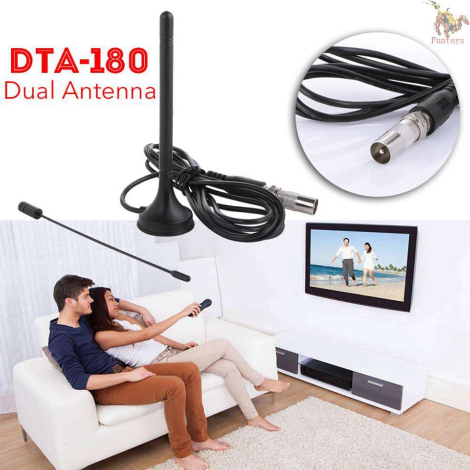 (Thanh Lý) Ăng Ten Kỹ Thuật Số Trong Nhà Dta-180 Hd Dvb-t Antena Hdtv Dvbt