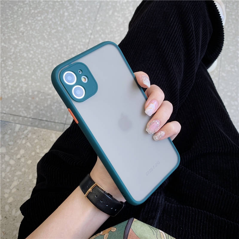 Ốp điện thoại mềm màu nhám cho iPhone 11 Pro MAX 6 7 8 Plus XR XS MAX | BigBuy360 - bigbuy360.vn