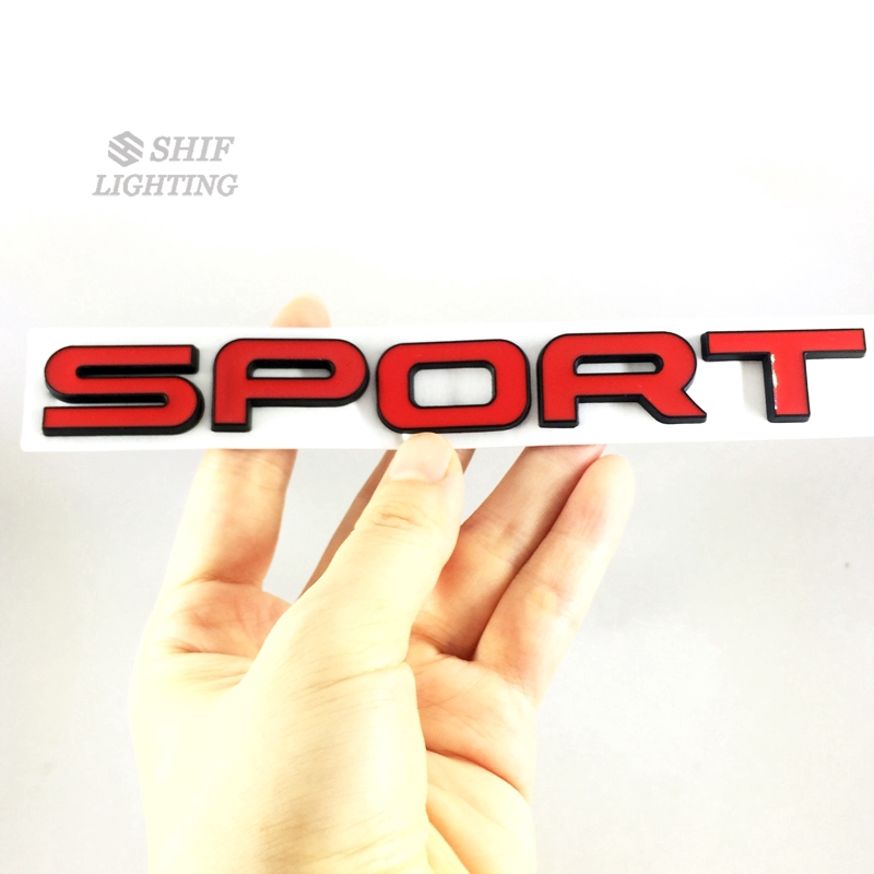 Sticker bằng kim loại chữ SPORT để trang trí xe LAND ROVER/ RANGE ROVER