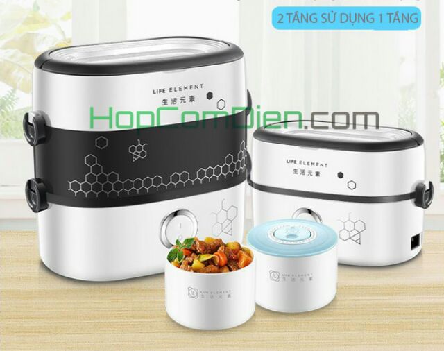 Bát sứ hộp cơm điện chấm com Life Element DFH-F1517