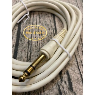 Dây line ( Jack cắm ) guitar đầu 3.5 , 6.5mm