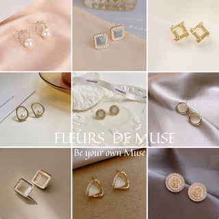 Bộ sưu tập khuyên tai thiết kế nhỏ xinh Fleurs de Muse