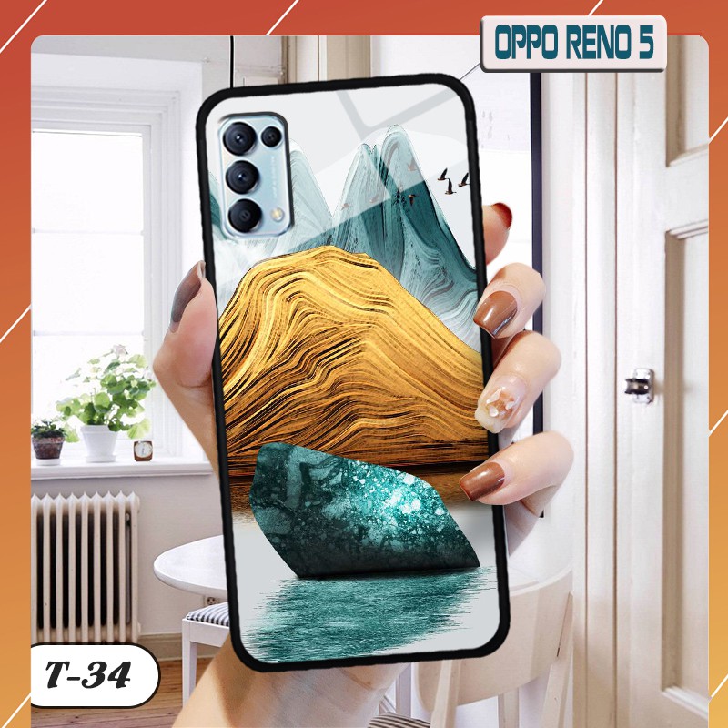 Ốp kính 3D OPPO Reno 5