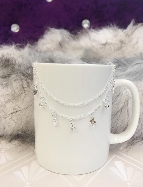 Lắc tay chân mẫu mới về hợp kim không rỉ 💍