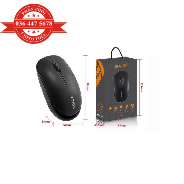 CHUỘT MÁY TÍNH kHÔNG DÂY MIXIE R518 - HÀNG CHÍNH HÃNG