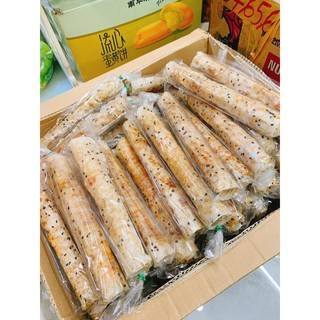 65k combo 10 ống bánh tráng cuộn Ruốc Hành nướng