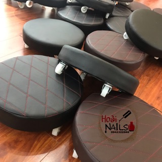 Ghế xoay ngồi làm nail ( ghế bệt)