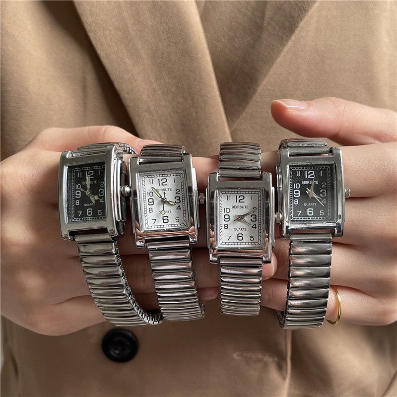 Đồng Hồ Đeo Tay Winner Chống Nước Chống Trầy Xước Dây Kim Loại retro Chất Lượng Cao 15