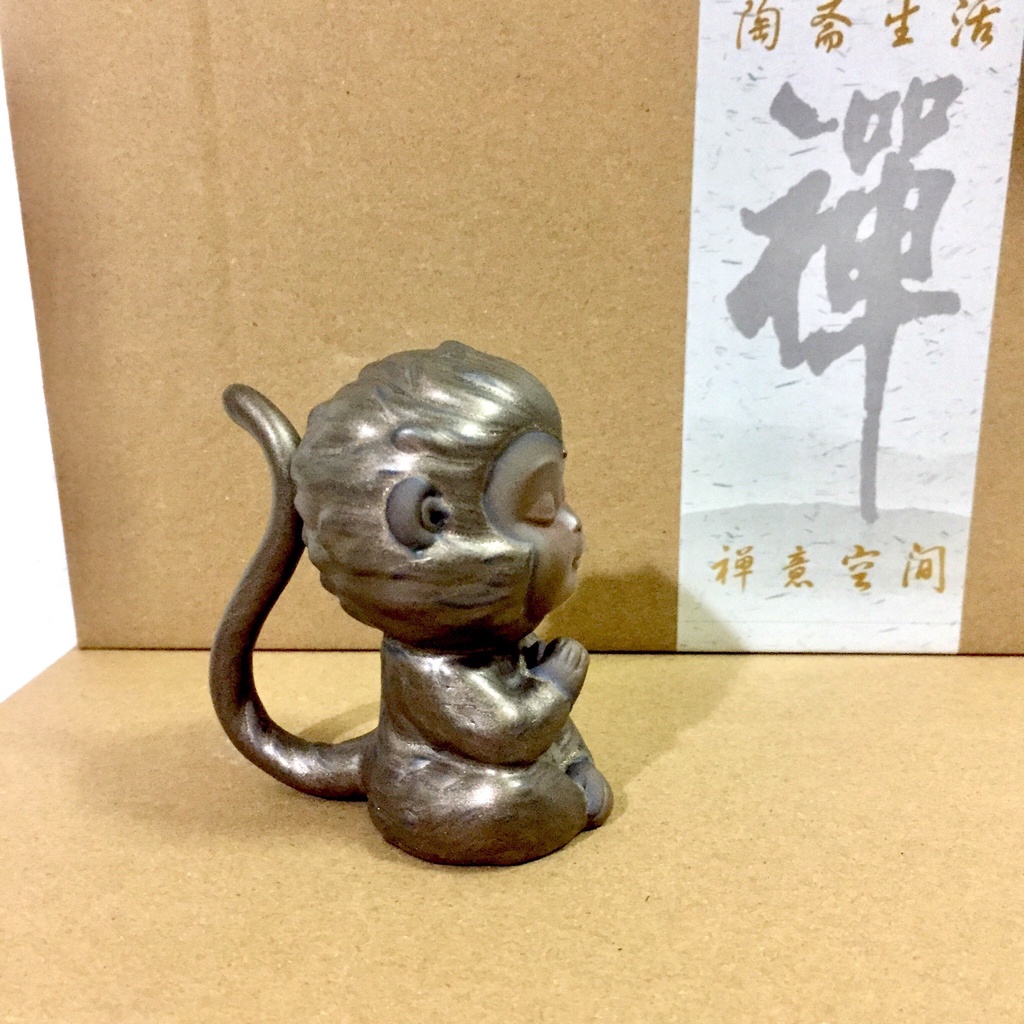 Tượng Khỉ  Gốm Tử Sa 8cm