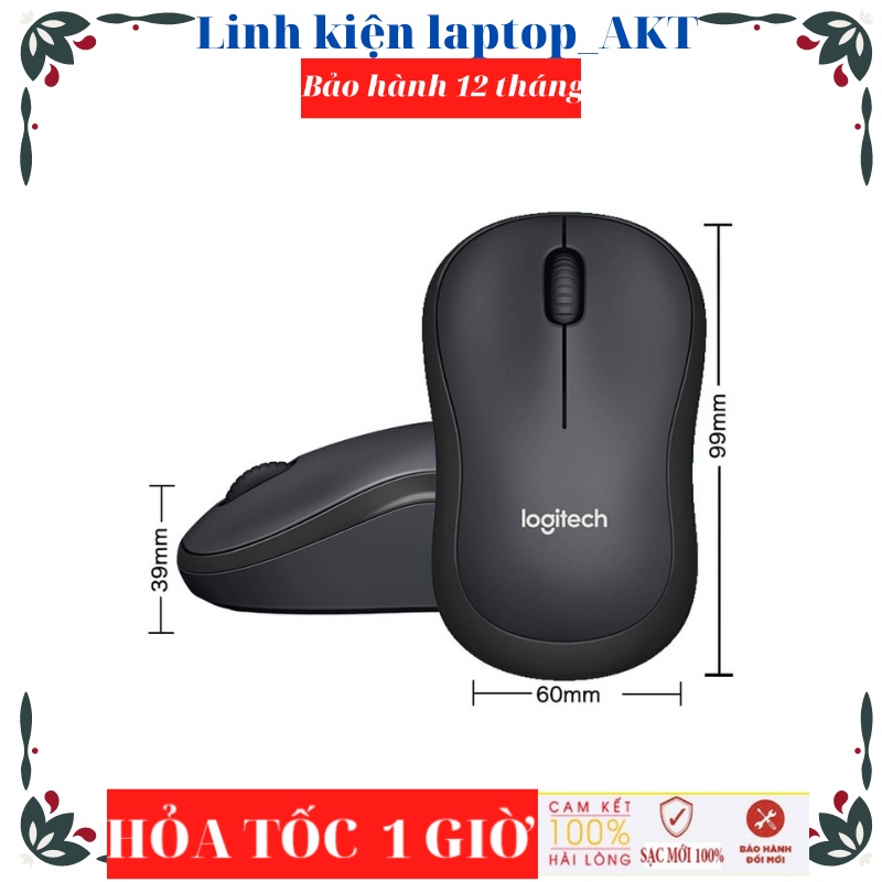 Chuột Không Dây Logitech M220 Silent - Không Gây Tiếng Ồn - Bảo hành 12 tháng - Hàng nhập khầu