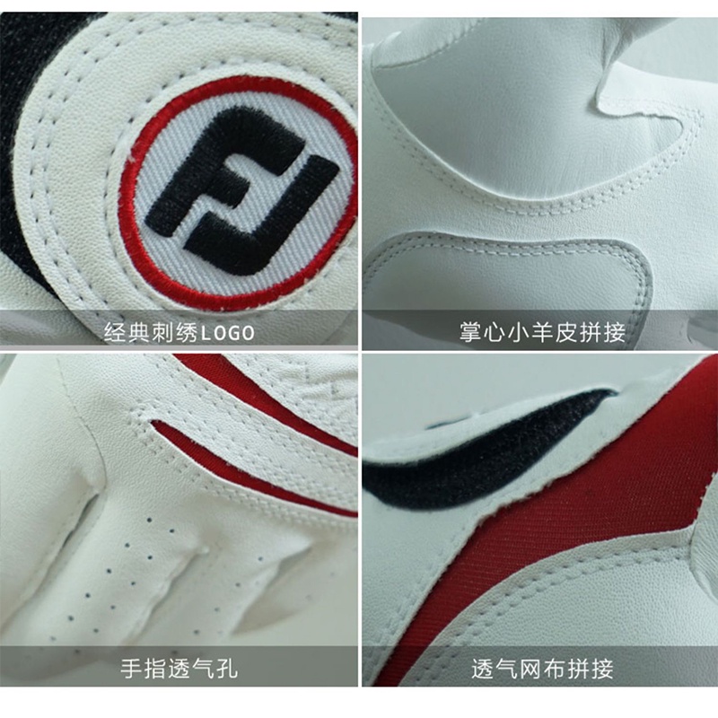 Găng tay chơi gôn FootJoy Găng tay thể thao bằng da đầy đủ của nam giới