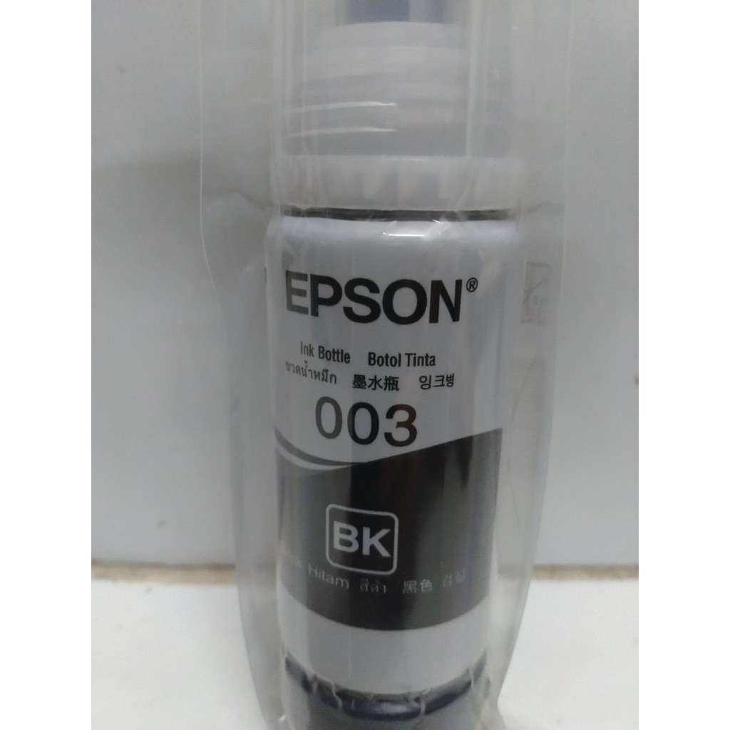 Mực 003 màu đen dành cho máy in Epson L3110,L3150,L4150,L1110- BK