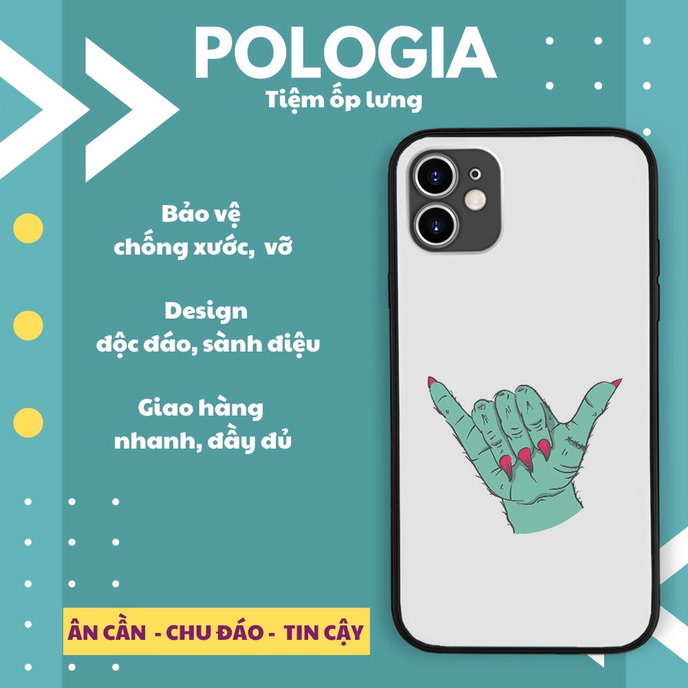 Ốp lưng cao cấp MONSTER SHAKA HAND SIGN POLOGIA độc đáo cho iPhone 6 -14-LAK0021728