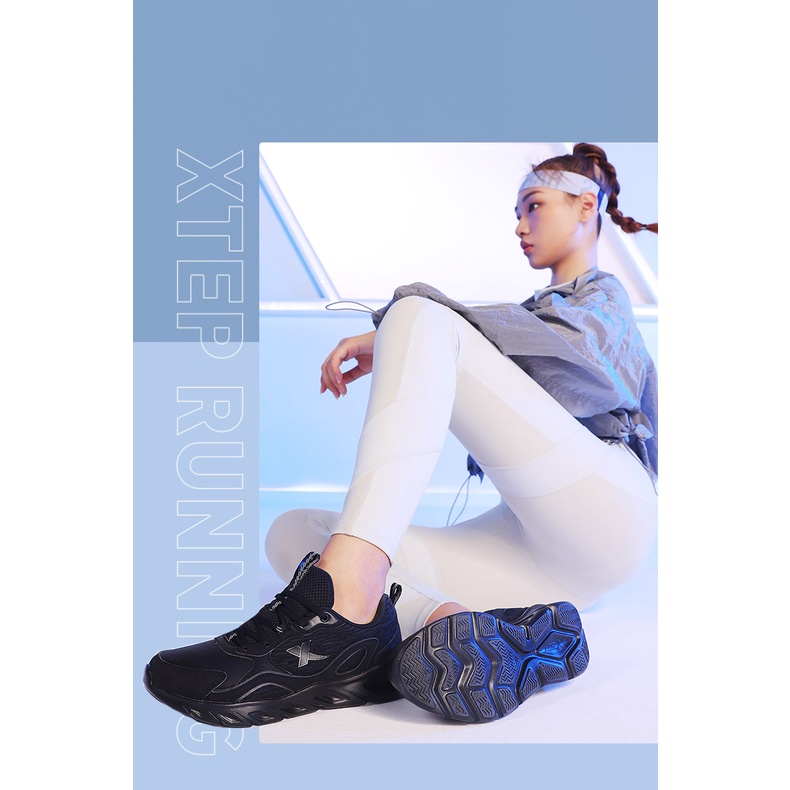 Giày thể thao chạy bộ XTEP mềm mại chống sốc chống trượt chống mài mòn gọn nhẹ thời trang dành cho nữ