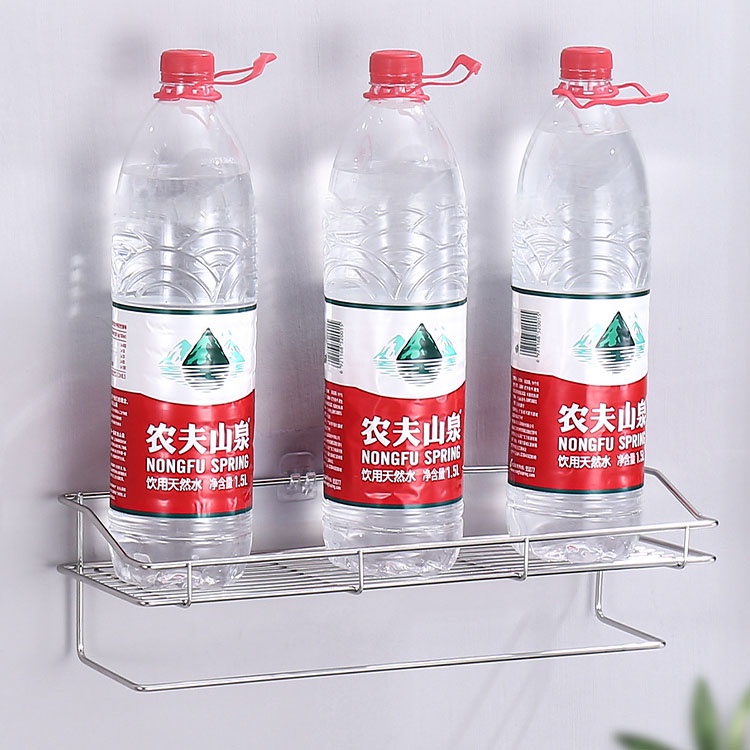 Kệ Nhà Tắm Inox 304 OENEN Dán Tường Đựng Đồ Có Kèm 6 Móc Treo Đồ Tiện Lợi Oenon