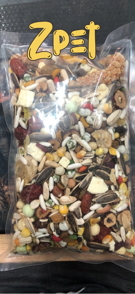 Thức ăn siêu ngon dành cho hamster có hải sản và trái cây 500g