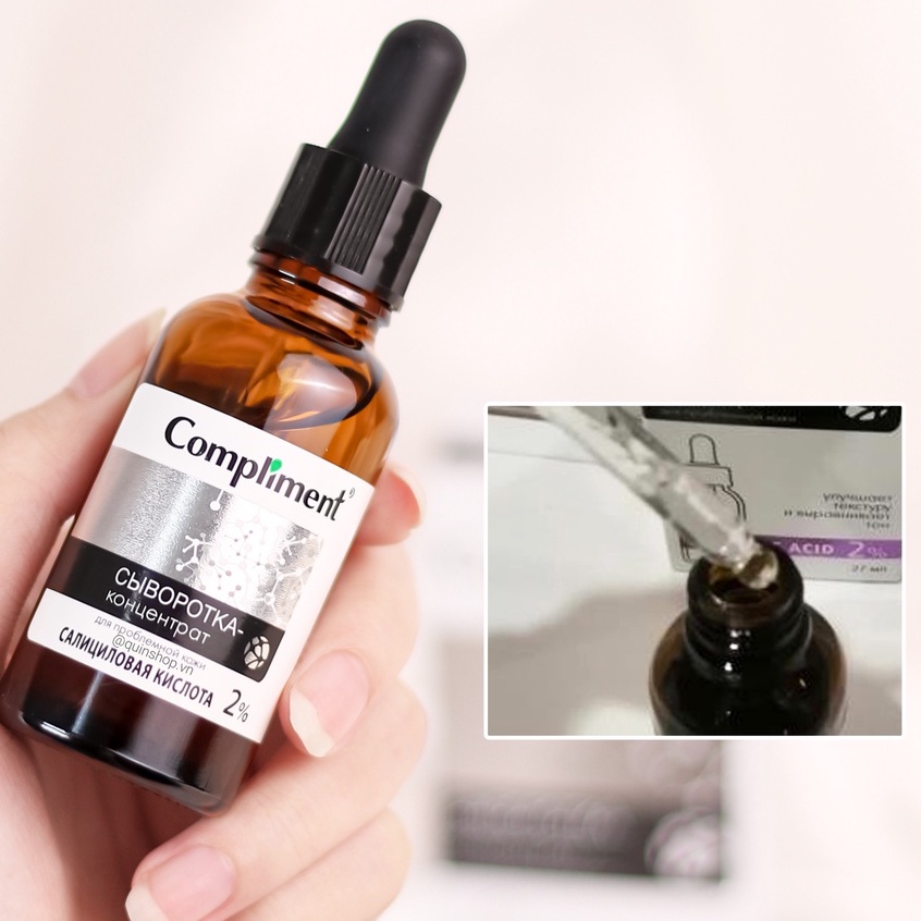 Serum Giảm Dầu Ngừa Mụn Compliment Salicylic Acid 2% 27ml