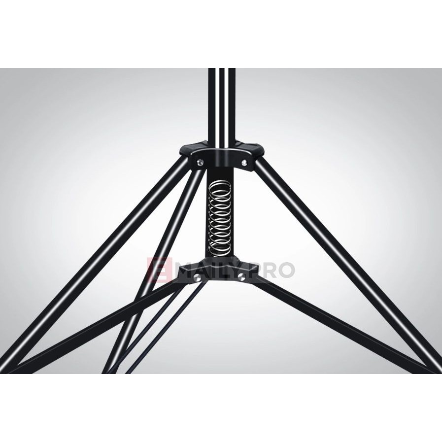 Chân đèn 280B cao 2.8m dùng cho đèn Studio zen đồng