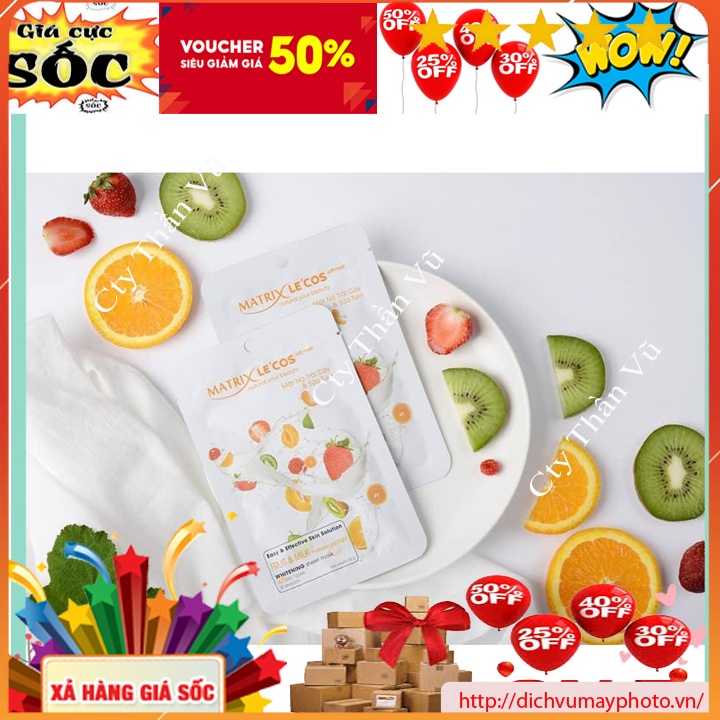 Mặt Nạ MATRIX LE'COS Bảo Vệ Da Khỏi Bụi Bẩn và Các Tác Động Môi Trường, Cân Bằng Độ Ẩm Cho Da, Sáng Da