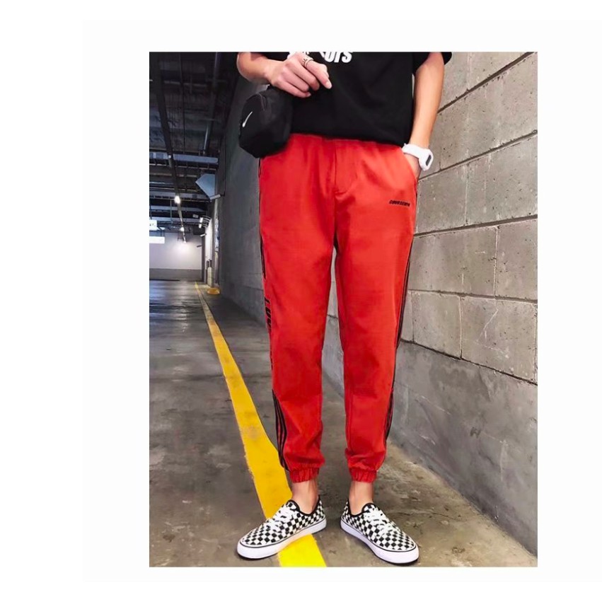 Quần jogger nam dáng rộng( màu cam) – phong cách hàn quốc mới 2018