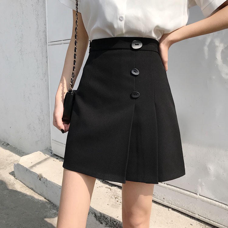 Váy ngắn lưng cao thời trang Hàn Quốc | BigBuy360 - bigbuy360.vn