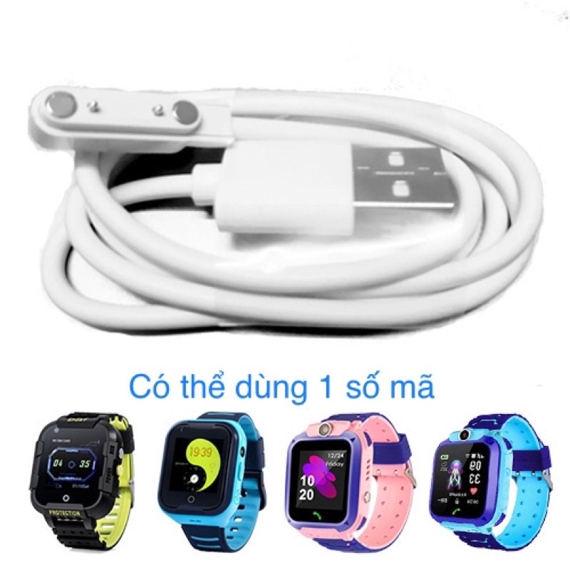 Cáp sạc đồng hồ thông minh Q12 Y92 Y95