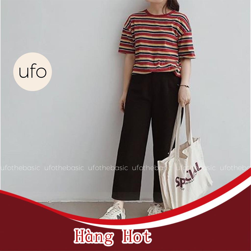Quần ống rộng dáng suông lửng – Basic Trousers – ufo.thebasic