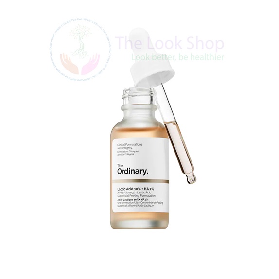 The Ordinary Lactic Acid 10% 5% + HA -Peel da, tẩy tế bào chết đều màu da, sáng da, giảm nếp nhăn-Sephora made in CANADA