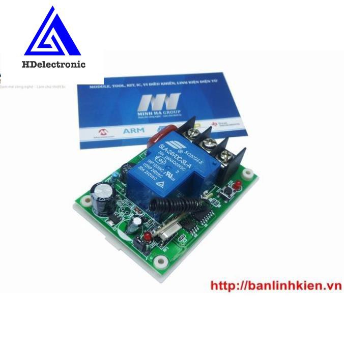 Bộ Thu Học Lệnh RF315 1 Relay 220V 30A zin