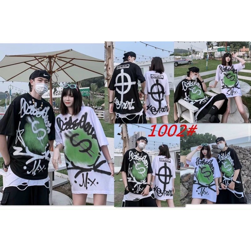 Áo phông unisex dáng rộng nam nữ bon chen