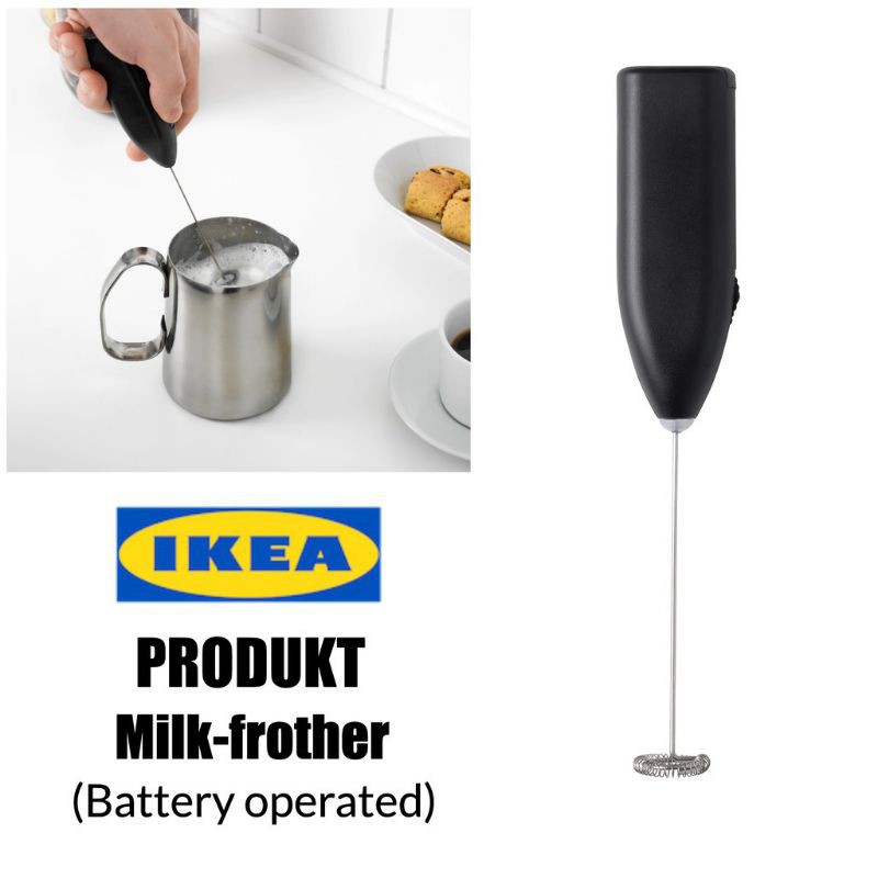 Cây Đánh Bọt Cafe Produkt IKea + tặng kèm pin giao hỏa tốc
