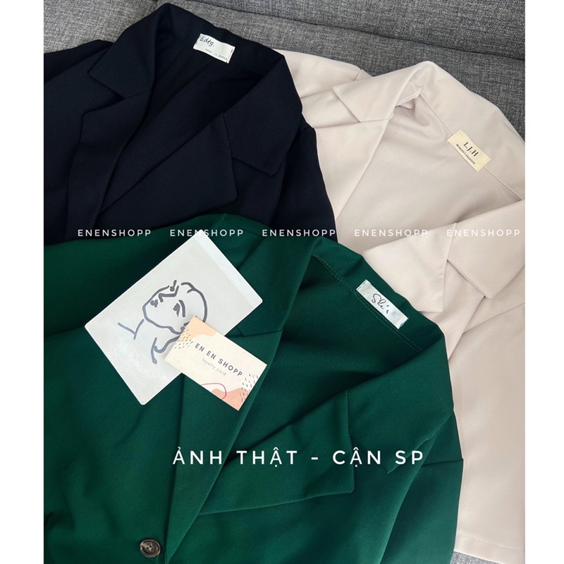 Áo blazer cộc tay 2 cúc