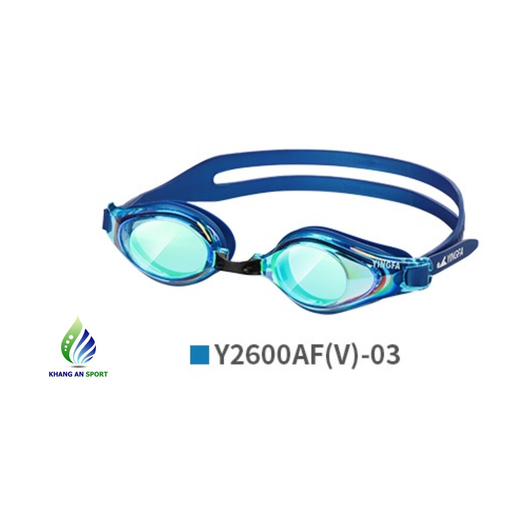 Kính bơi tráng gương  Yingfa Y2600AFV  chống tia UV và sương mù