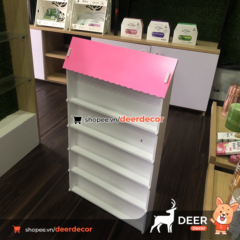 Kệ Đựng Chai Nước Sơn Treo Tường - DEER DECOR