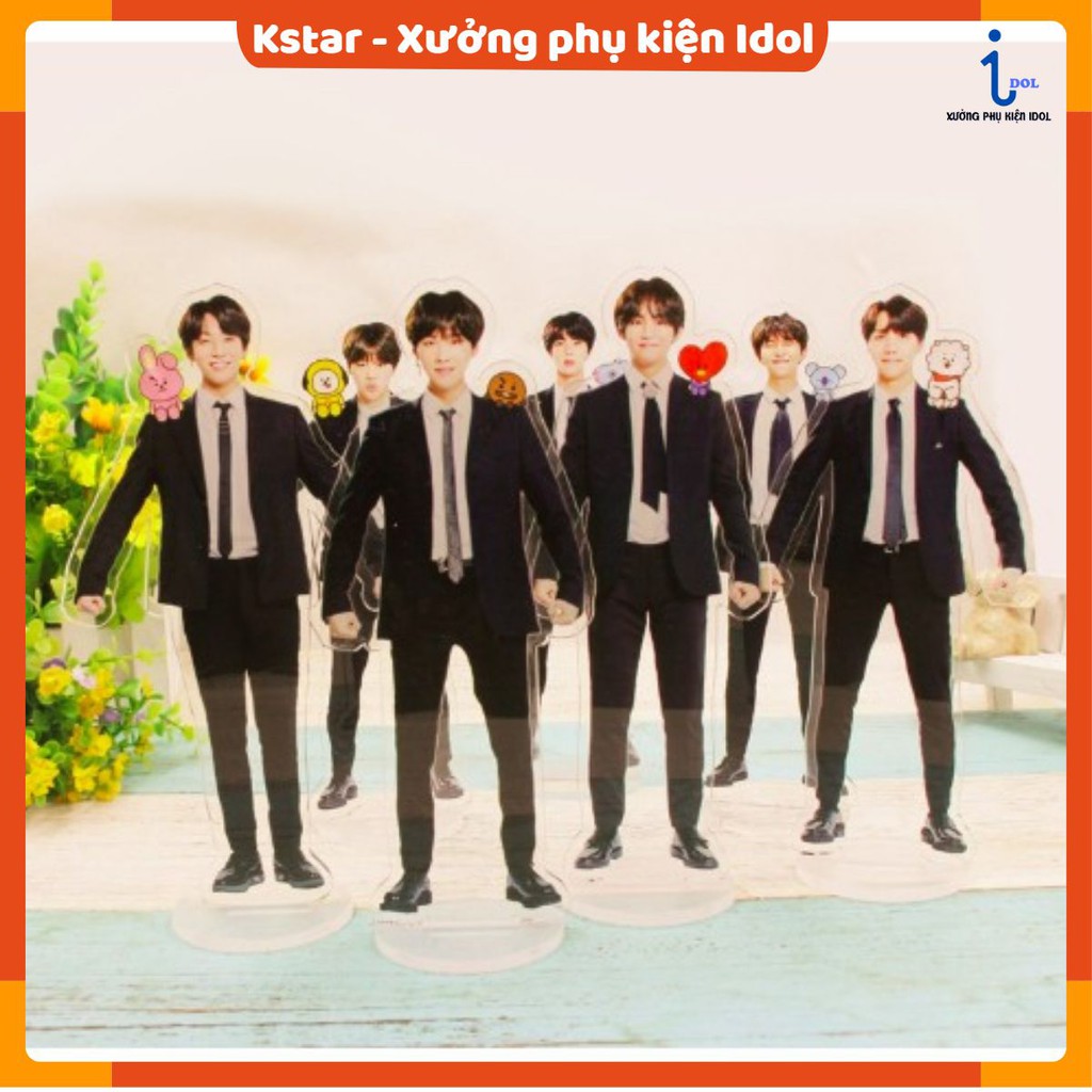 Tượng đứng mika Standee Bangtan