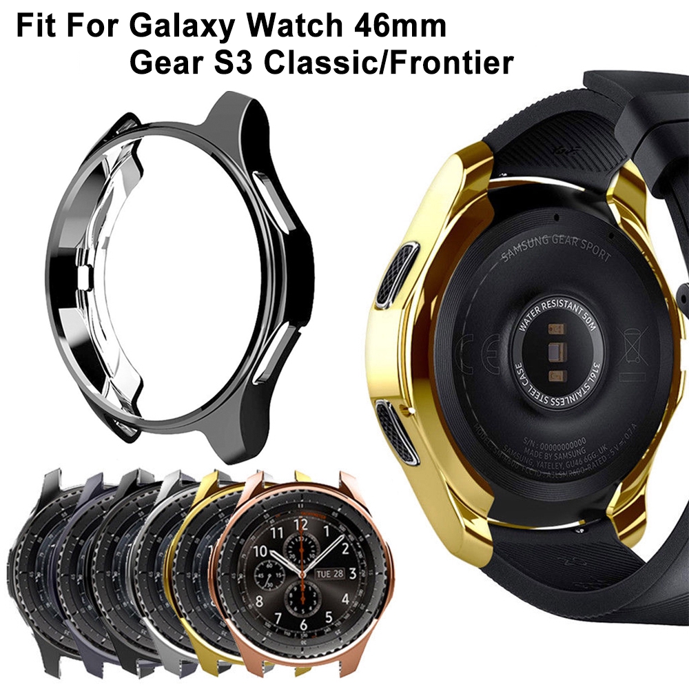 CHINK SAMSUNG GALAXY 46MM GEAR S3 Watch Protect Case TPU Protective Case Shell Shockproof