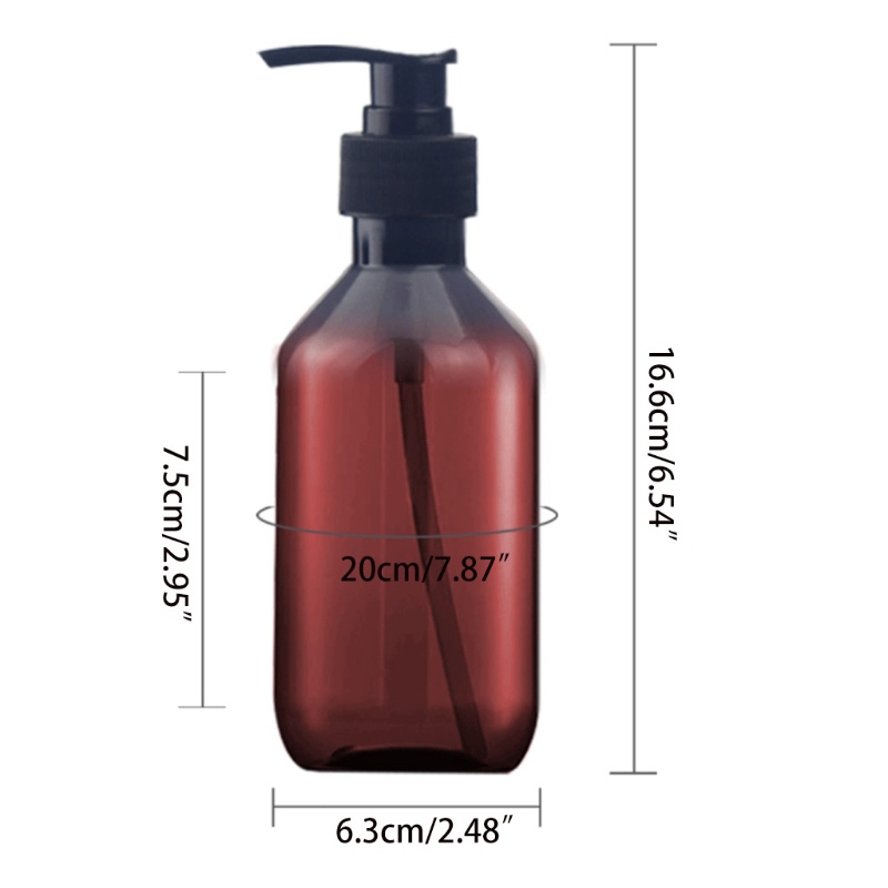 Set 2 Chai Rỗng 300ml Đựng Xà Phòng Dạng Nhấn Tiện Dụng