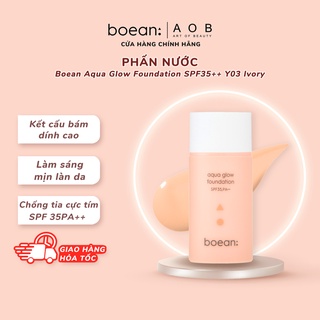 Phấn nước boean aqua glow foundation spf35++ - date: 13/04/2023
