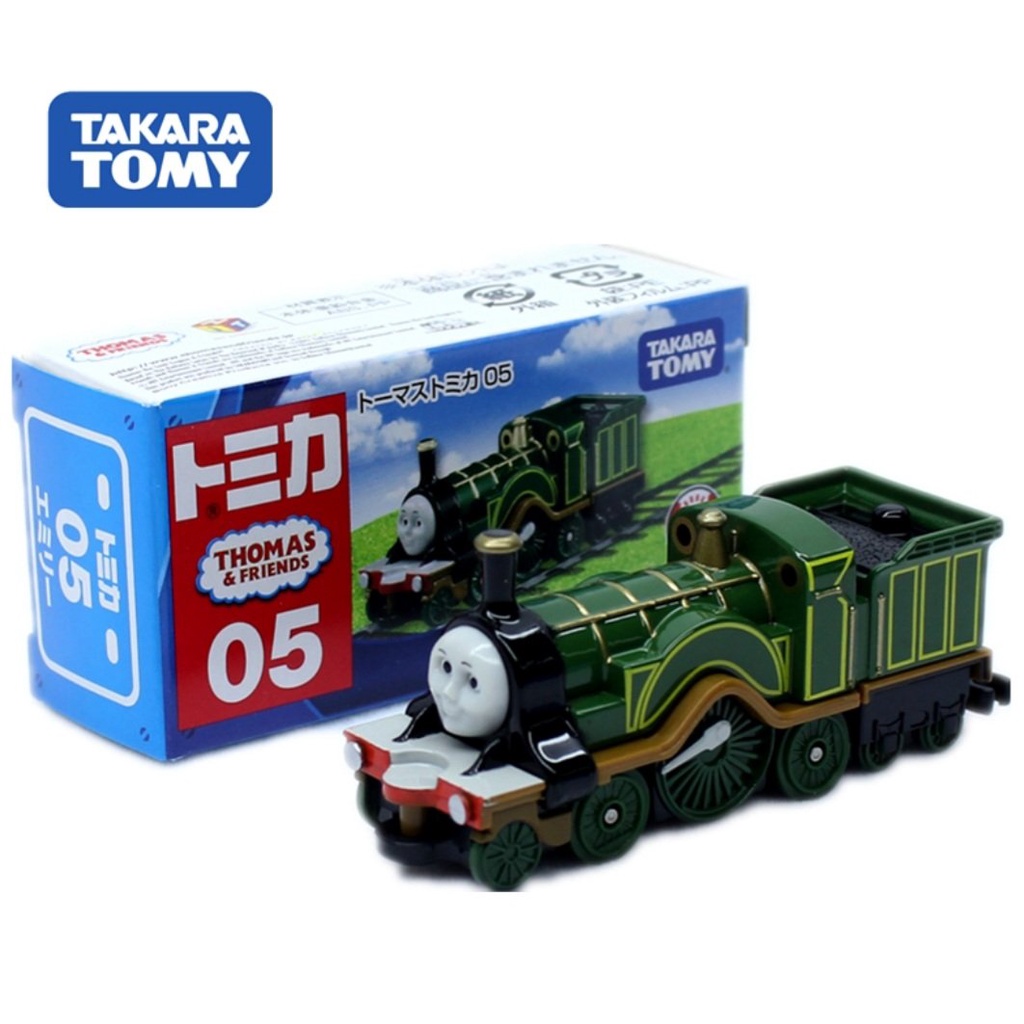 Đồ chơi mô hình tĩnh xe tomica không hộp, No.05 Thomas & Friends
